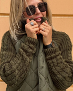Chaqueta casual de manga larga con cremallera para mujer ®