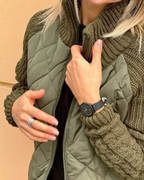Chaqueta casual de manga larga con cremallera para mujer ®