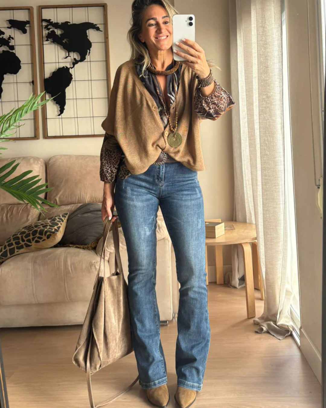 Pantalones ajustados informales para mujer®