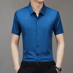 Camisa de Manga Corta para Hombre con un Estilo Moderno y Elegante
