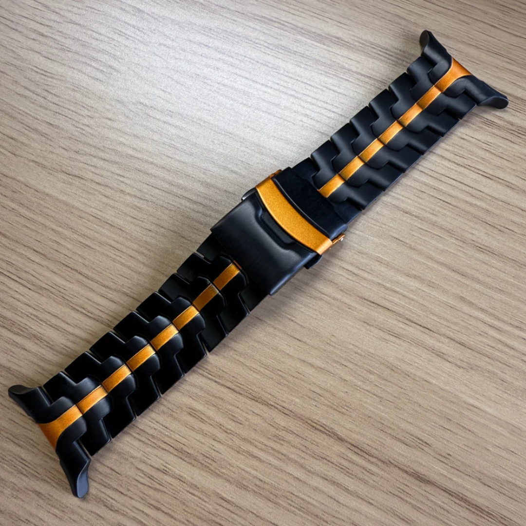 Reloj Deportivo con Correa de Acero Futurista y Funcional®