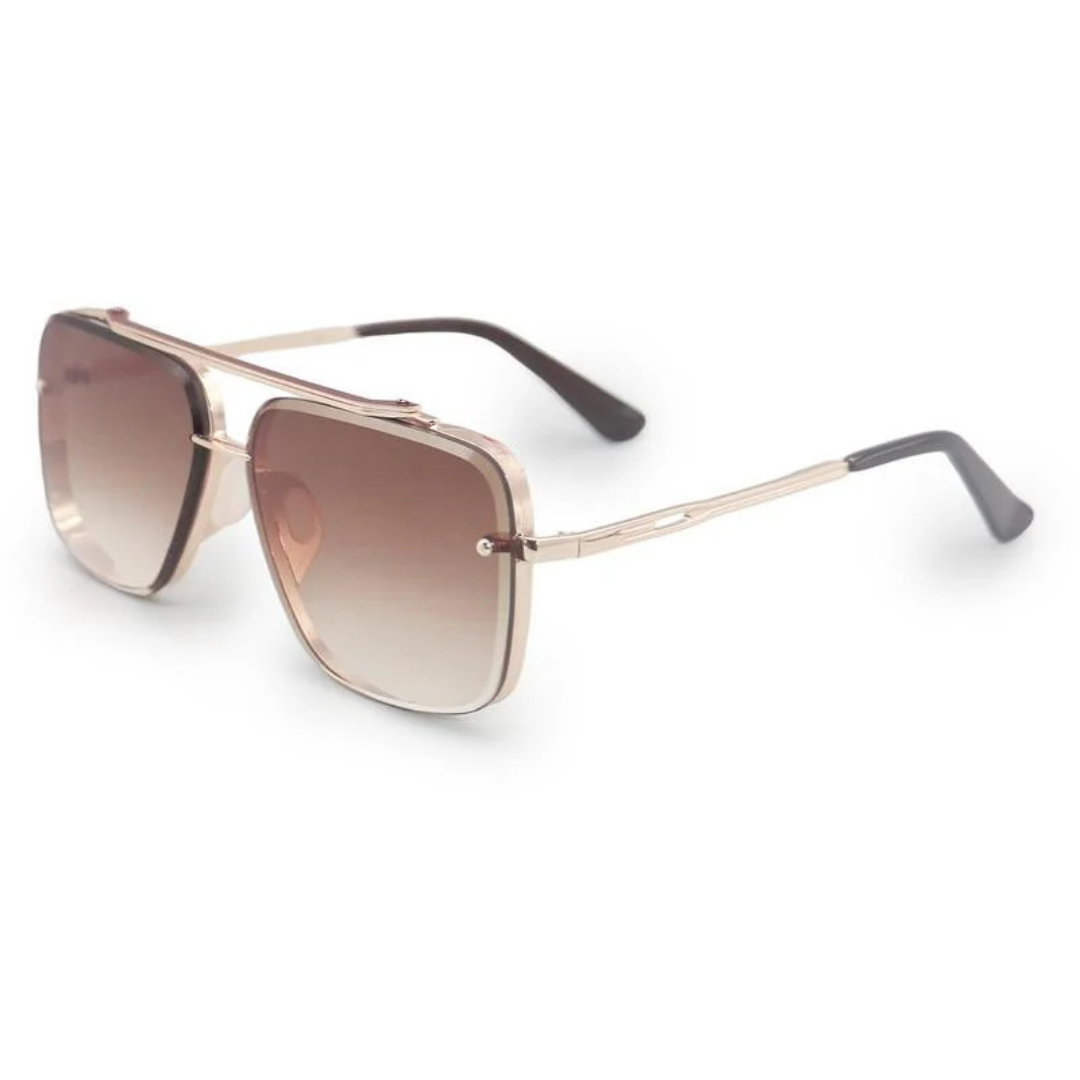 Gafas de sol retro degradadas con protección UV400 unisex