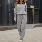 Conjunto Deportivo de 2 Piezas para Mujer: Jersey y Pantalón de Deporte®
