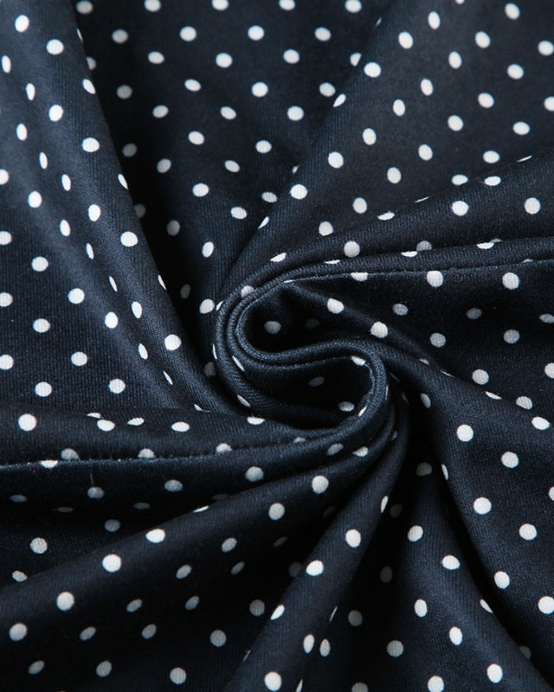 Vestido Corto Moderno con Estampado de Lunares para Mujer