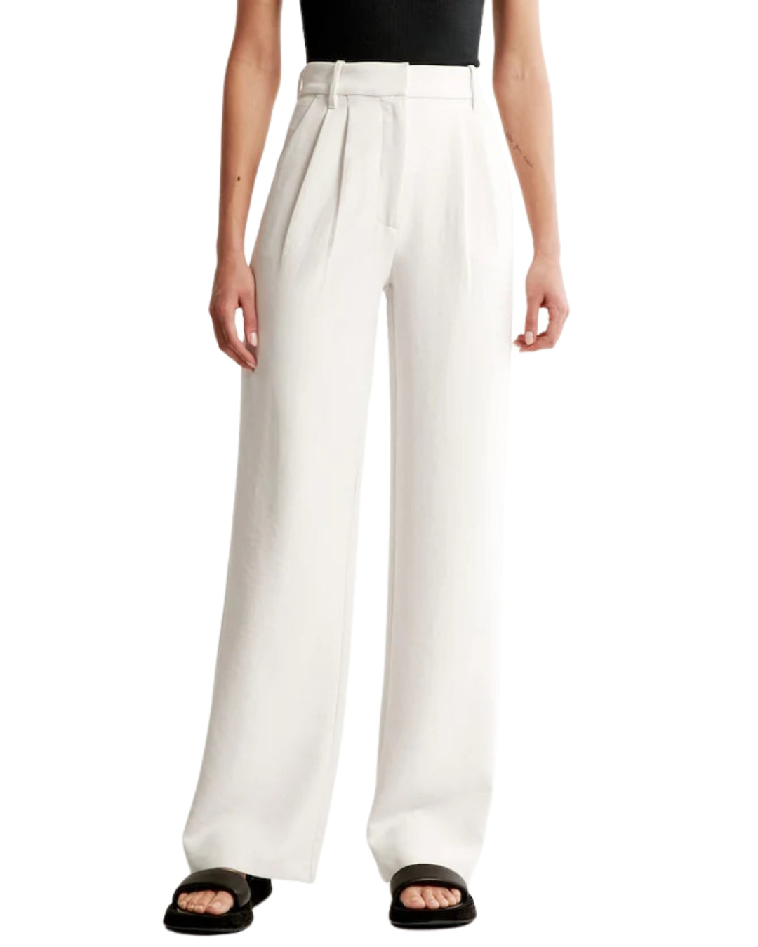 Pantalones Clásicos de Pierna Ancha para Mujer®