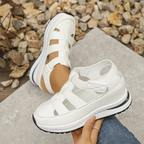 Sandalias Casuales con Plataforma y Diseño de Tiras Cruzadas para una Máxima Comodidad®