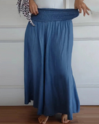 Falda Larga con Bolsillos Estilo Fresco y Natural®