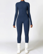 Mono Deportivo de Mujer de Manga Larga con Cremallera®