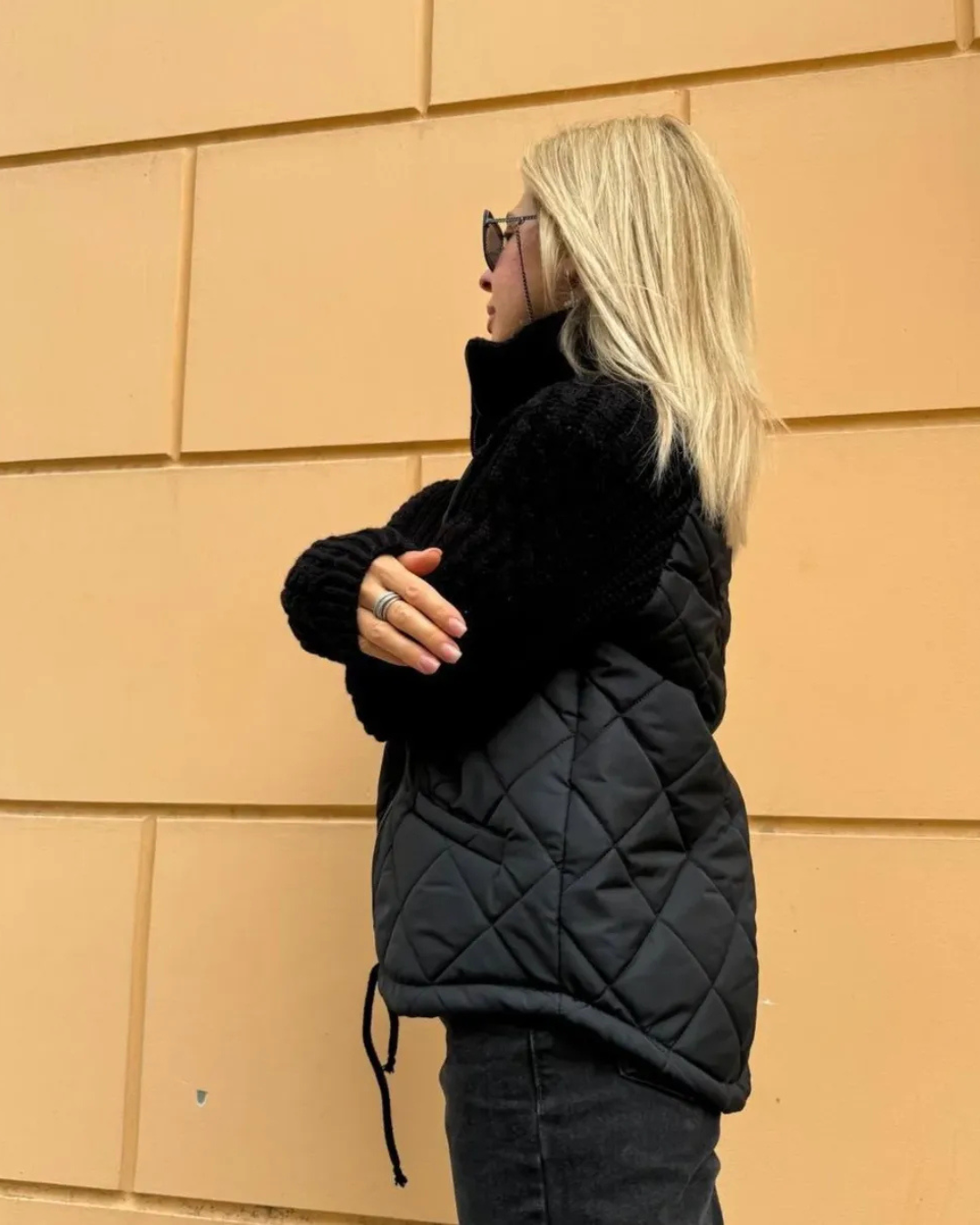 Chaqueta casual de manga larga con cremallera para mujer ®