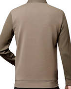 Camisa de Dos Piezas con Cuello Falso a Rayas para Hombres®